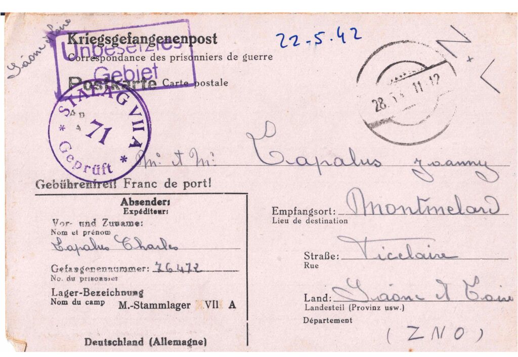 Lettre papi tresor 1