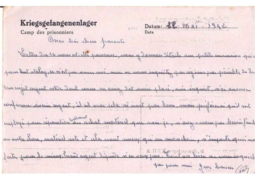 Lettre papi tresor 2