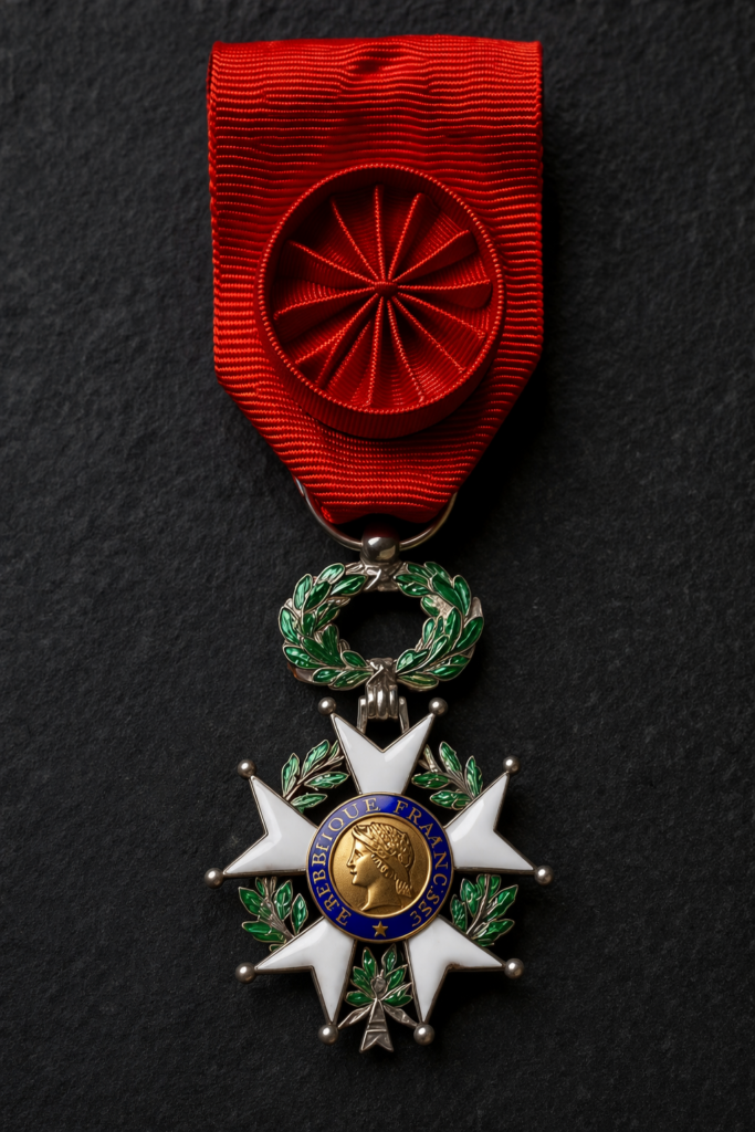 Décoration médaille légion d'honneur