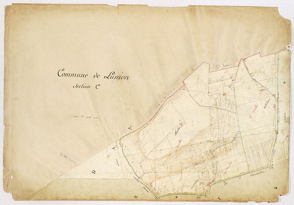 Cadastre ancien commune Union